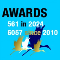 561 awards in 2024 and 6 057since 2010